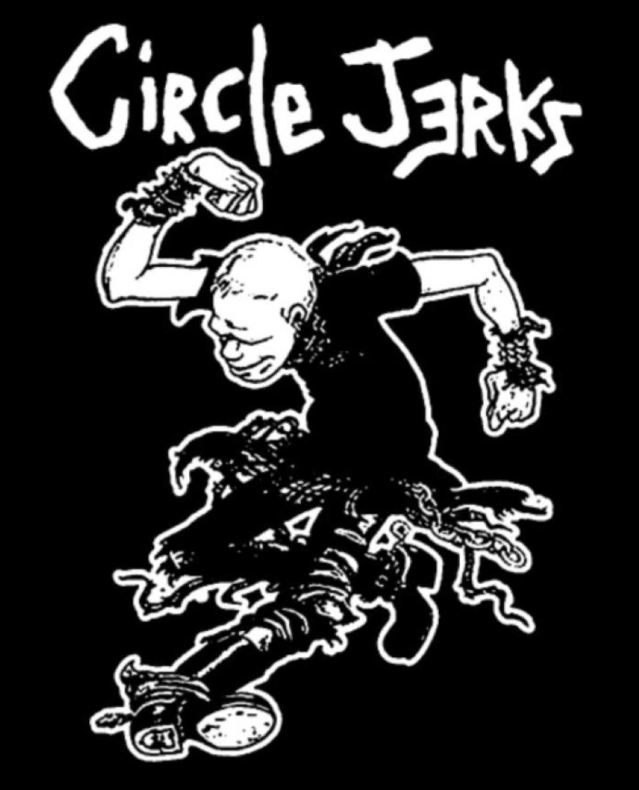 CIRCLE JERKS - Dancing - Patch
